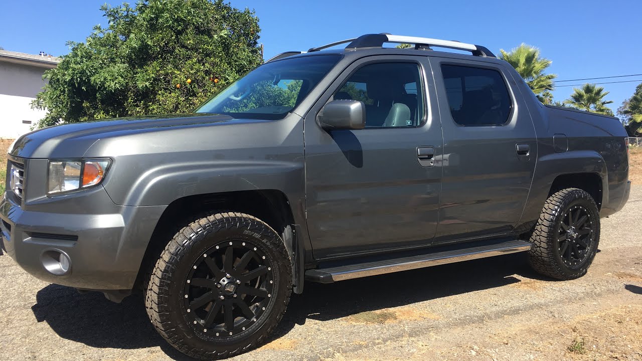 Changing the brakes on a 2007 Honda Ridgeline YouTube