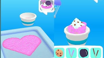 ICE CREAM ROLL 🍦🍧🍓All Levels Gameplay (Android,ios)