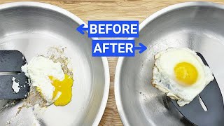 How to Cook Eggs in a Stainless Steel Pan Without Sticking