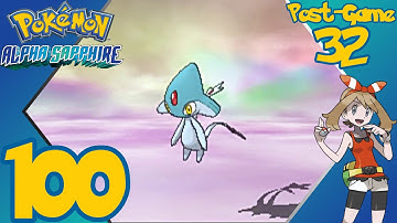 Pokémon Alpha Sapphire - E100 (Post-Game 32) - Catching Azelf - Gameplay Walkthrough