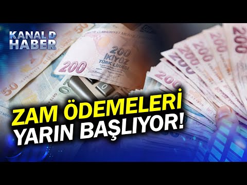 Emekliye Zam Farkı Ödemeleri Yarın Başlıyor! Yarın Kim, Ne Kadar Zam Farkı Alacak? #Haber