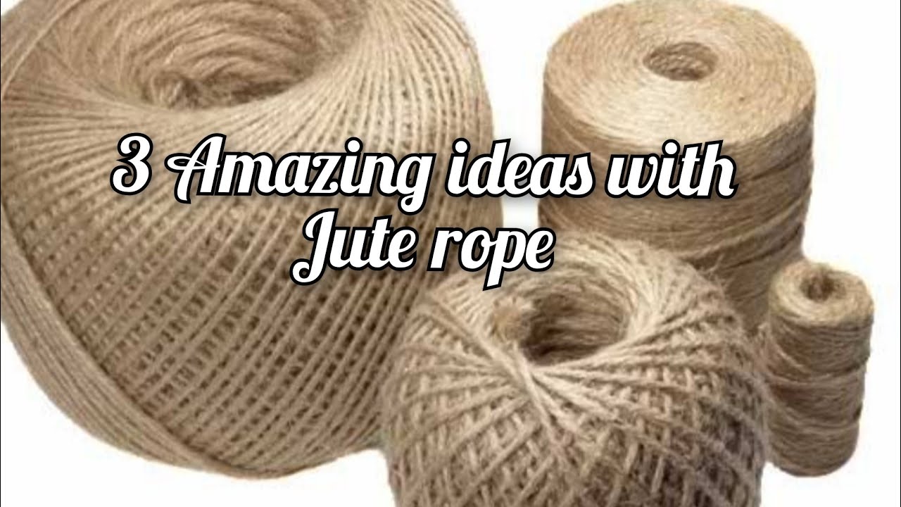 Amazing decor ideas with Jute rope #juteropecrafts#diyjutecrafts#juterope #homedecor #ytviral #viral