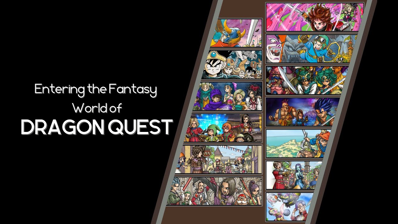 Entering the Fantasy World of Dragon Quest [Music Mix]