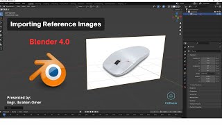 Importing Reference Images in Blender 4.0 | How to Add Reference Image in Blender | CADable