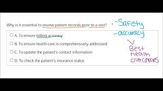 CCMA Test Assessment Q111