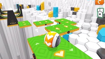 GyroSphere Trials GYRO BALLS - All Levels NEW UPDATE , iOS #39 Gameplay Android