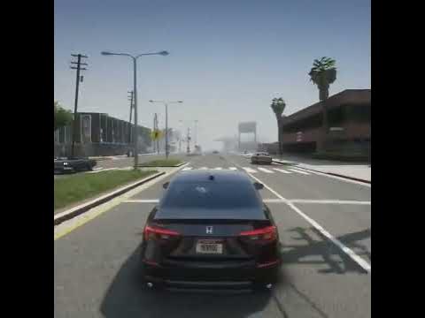 Gta V | Civic Modified 2022 | #shorts 