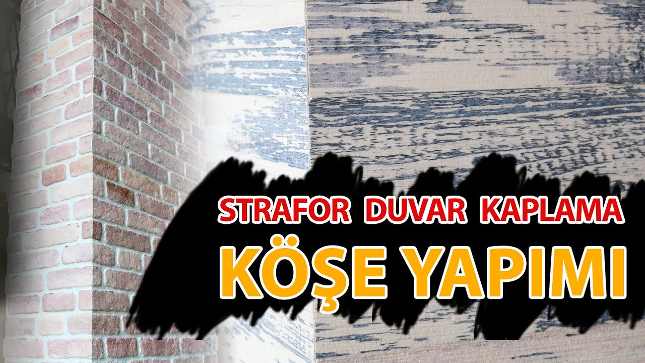Strafor Duvar Kaplama Panelinde Köşe Nasıl Yapılır? YouTube Strafor Duvar Kaplama Panelinde Köşe Nasıl Yapılır? YouTube