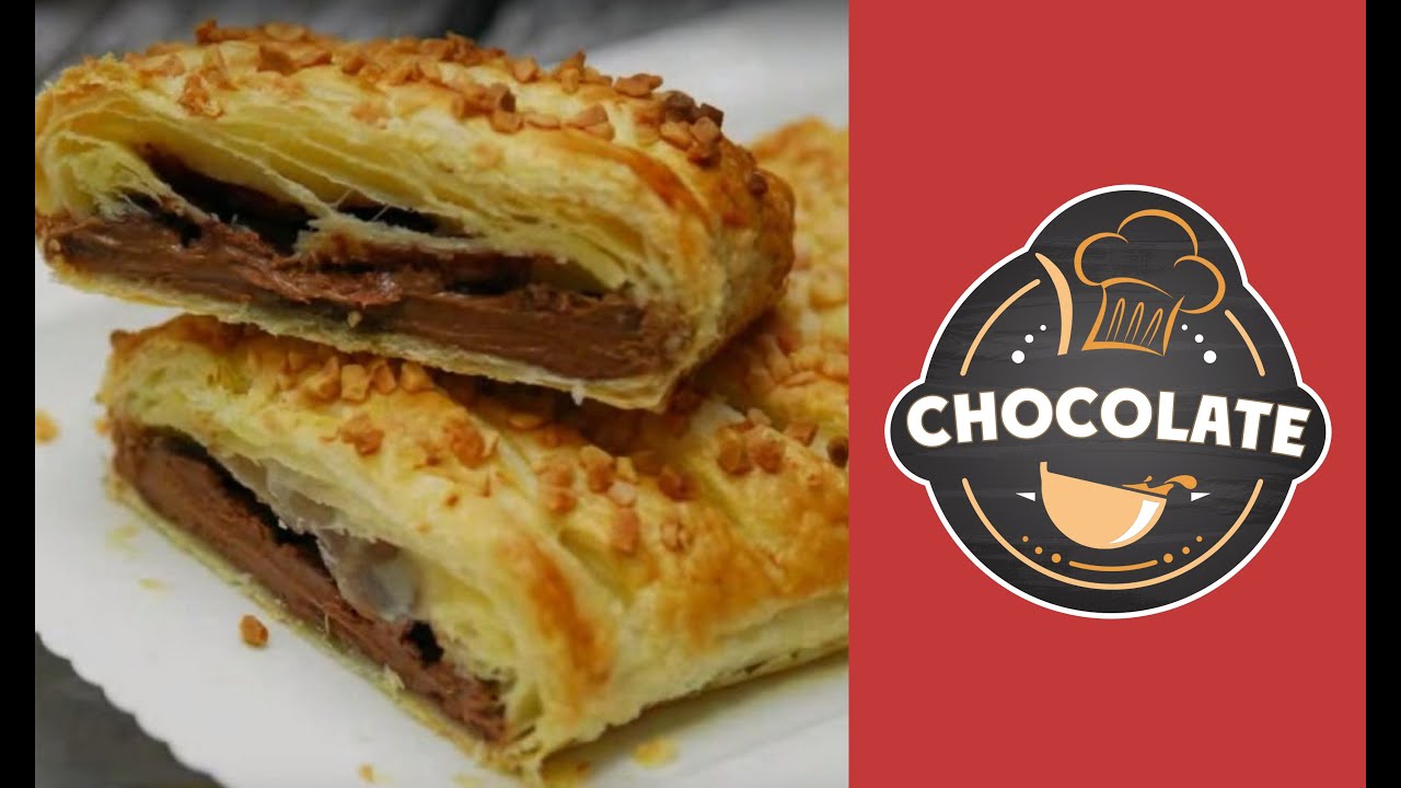 Chocolate Puff Pastry Braid