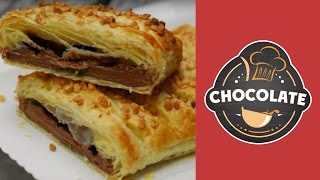 Chocolate Puff Pastry Braid