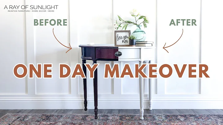 Transform Your Furniture: The NO SANDING Painting Hack | 3 Minute Makeover