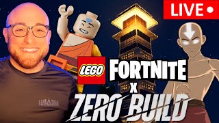 Lego Fortnite and Zero Build! Decorating and Resource Gathering!