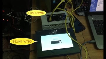 How to connect GS2107-WTBD with FX5U