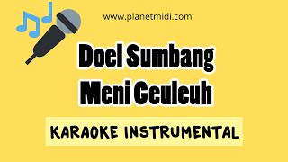 Doel Sumbang - Meni Geuleuh | Versi Ska (Karaoke Instrumental)