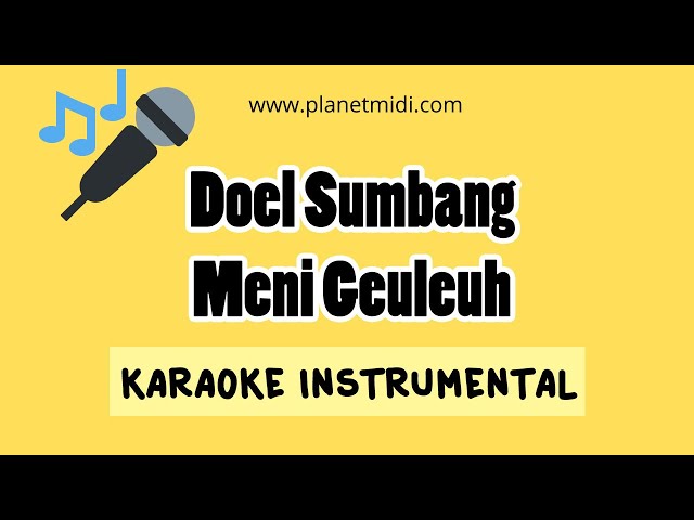 Doel Sumbang - Meni Geuleuh | Versi Ska (Karaoke Instrumental) class=