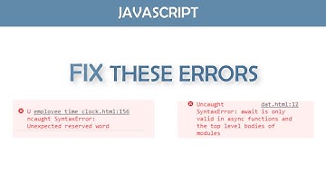 #reserved #keyword error or #await keyword error