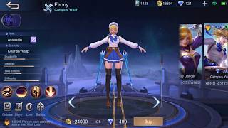 Fanny Campus Youth T Pose Mobile Legends.