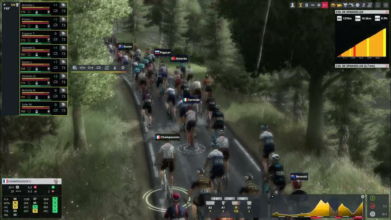 Pro Cycling Manager 2022 gameplay 