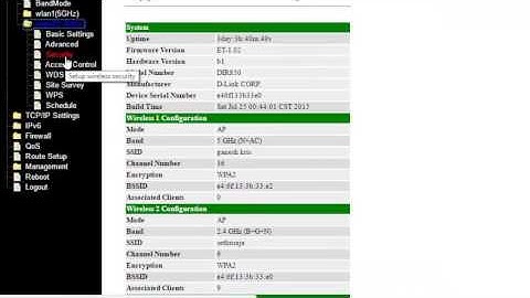 how to wifi passsword change dlink router