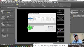 Bài 6 Quản lý Table, Data Extraction, Tạo danh mục tự động trong Autocad