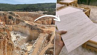 How Are Limestone Tiles Made? Portuguese Flagstones