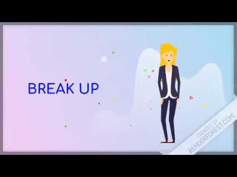 BREAK UP. Phrasal verb. Фразовые глаголы английского языка