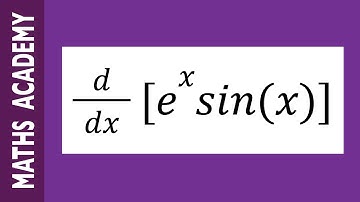 How to differentiate e^xsinx using the Product Rule