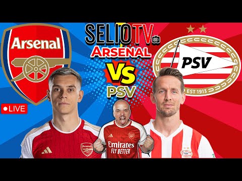 LIVE 🔴 ARSENAL vs PSV | LIVE STREAM | FAN REACTION | WATCH PARTY | CHAMPIONS LEAGUE | TNT SPORTS