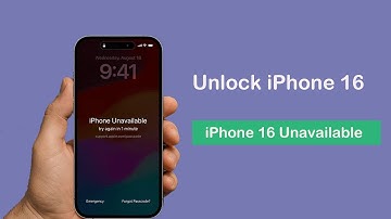 iPhone 16 Unavailable | How to Unlock iPhone 16 Series without Passcode 2025