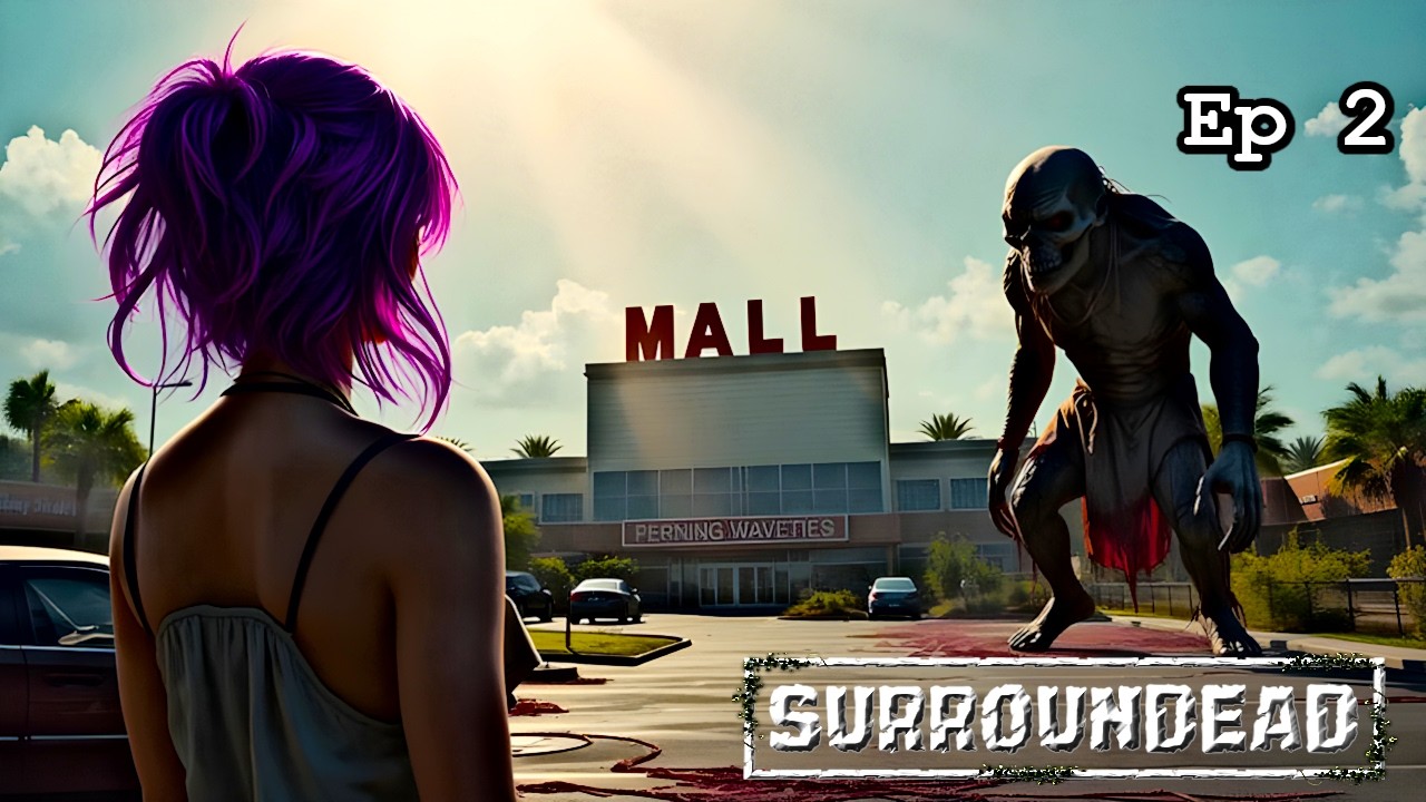 Looting the Mall and Setting up the Base! | SurroundDead Hardcore | Ep 2