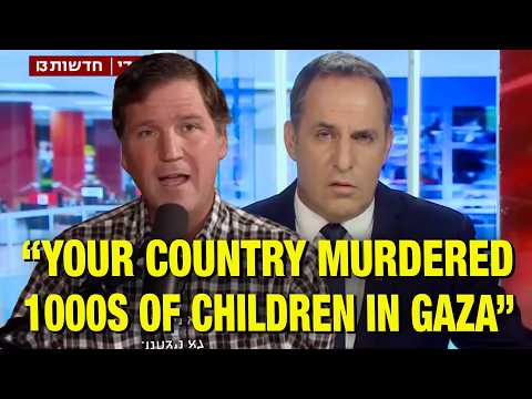 Tucker Carlson DESTROYS Israeli Journalist! Facebook Lay Off 8,000 Employees For AI!