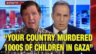 Tucker Carlson DESTROYS Israeli Journalist! Facebook Lay Off 8,000 Employees For AI!