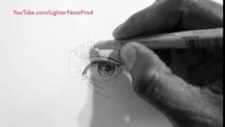 Demo: Drawing a Realistic Eye with Pen & Ink (Pose I)