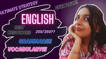 “Ultimate English Strategy for CUET 2026 | Complete Guide by SRCC student