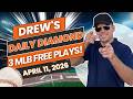 BEST MLB Picks And Predictions Today Drew S Daily Diamond For April 11 2026 