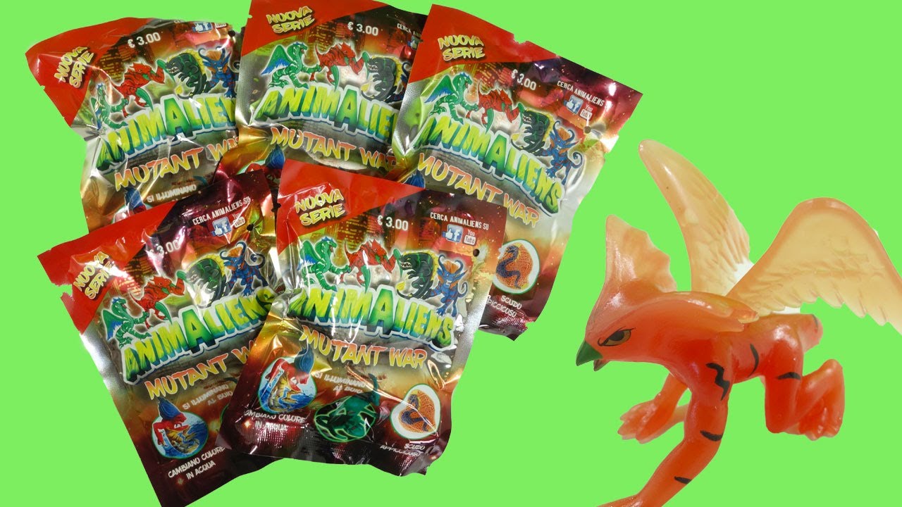 ANIMALIENS MUTANT WAR Nuova Serie - Blind Bag Opening DreamBox Toys