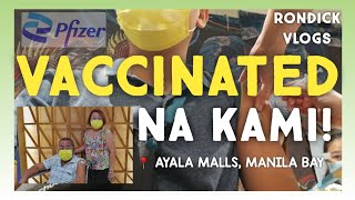 VACCINATED NA KAMI by Rondick Vlogs l Tips and Ideas sa araw ng COVID VACCINATION 💡