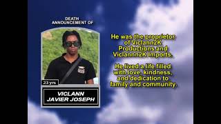 Viclann Javier Joseph Short Obituary