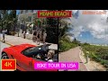 4K - CYCLING - MIAMI BEACH - USA - (From South Beach to North Beach)