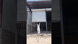 Roller Shutter 18 Feet Hight 9 Feet Width