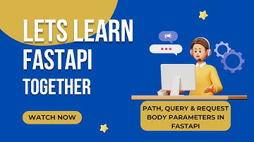 QUERY, PATH & REQUEST BODY Parameters Explained ✅| Let’s Learn FastAPI Together🚀