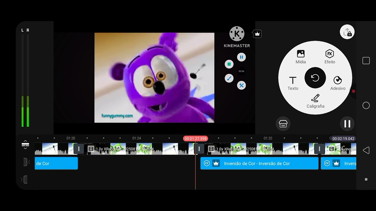 Gummy Bear How to make Kinemaster preview 2 effects