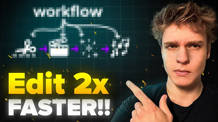 My Premiere + After Effects Workflow (Edit 2X Faster)