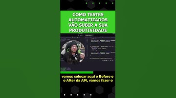 Como testes automatizados podem elevar sua produtividade || Erick Wendel