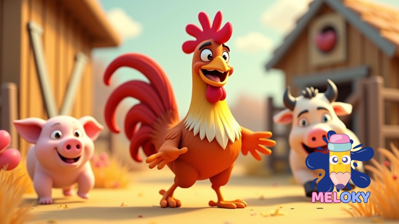 Canções Infantis da Fazenda | Galinho Madrugador 🎶 Música Infantil