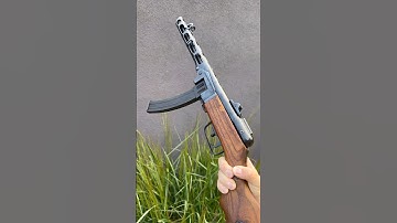 RED ARMY PPSh-41 SMG 💥 #gunshorts #guncollection #history #ppsh41 #spagin #smg #ww2 #guns #soviet