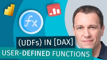 User-defined functions [UDFs] in DAX (with Marco Russo)