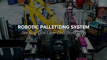 Delkor Robotic Palletizer | Robotic Palletizing Systems