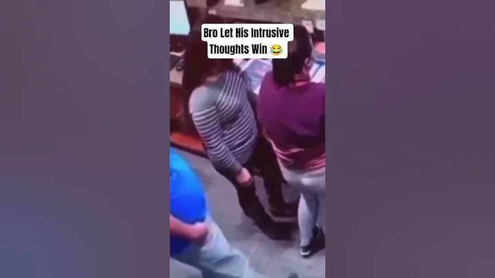 Bro Lets His Intrusive Thoughts Win 😂...#funny #funnyvideo #funnyshorts #shorts