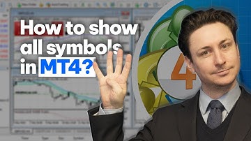 How to show all symbols/ assets in MetaTrader 4 (MT4)?